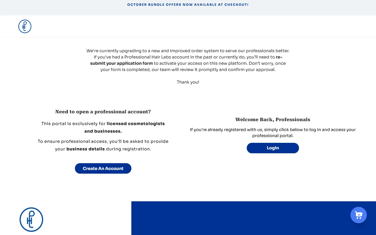 Professional Hair Labs Shopify Plus EU store